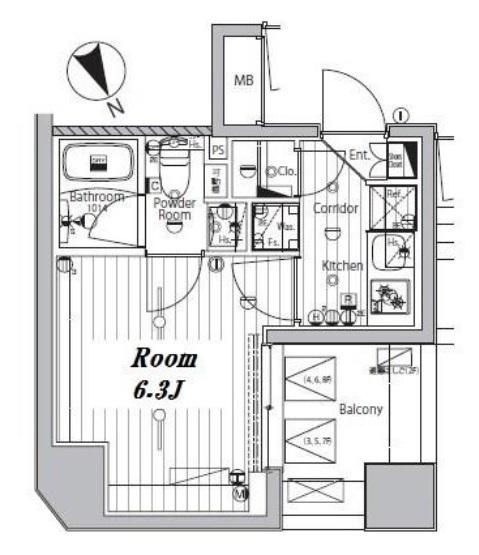 間取図(平面図)