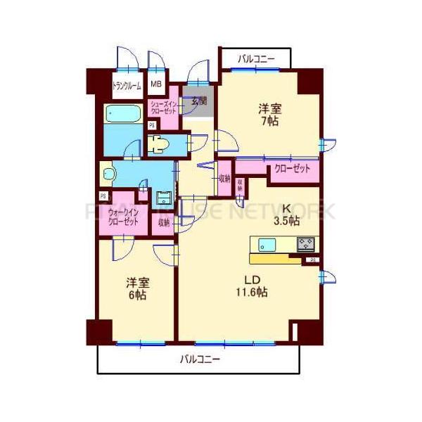 間取図(平面図)