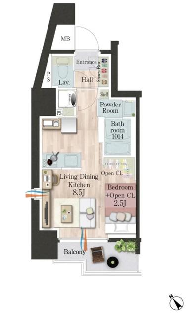 間取図(平面図)