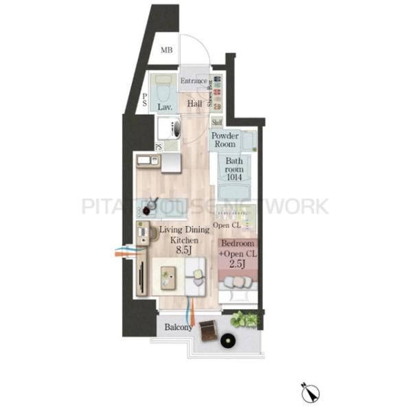間取図(平面図)