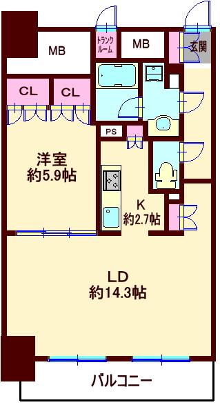 間取図(平面図)