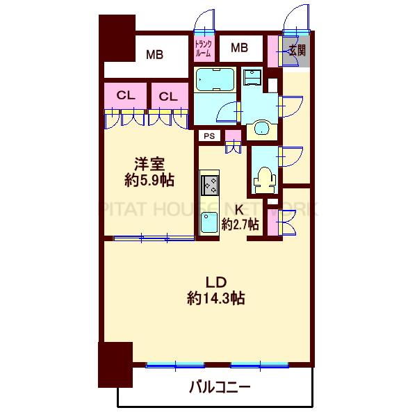 間取図(平面図)