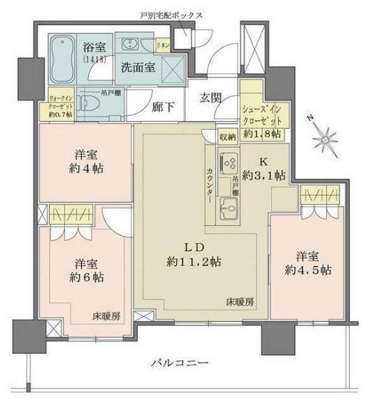 間取図(平面図)