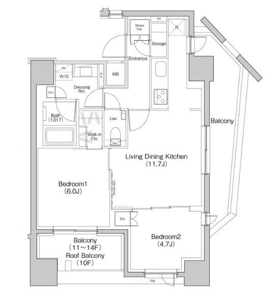 間取図(平面図)