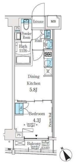 間取図(平面図)