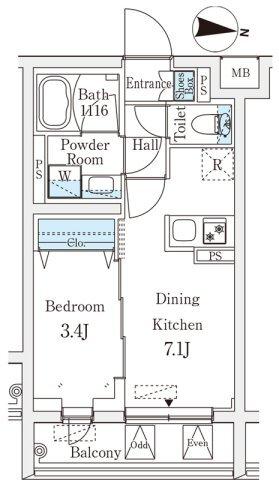 間取図(平面図)