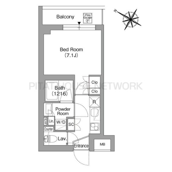 間取図(平面図)