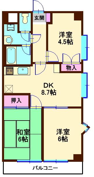 間取図(平面図)