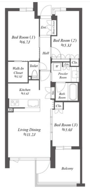 間取図(平面図)