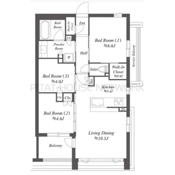 間取図(平面図)