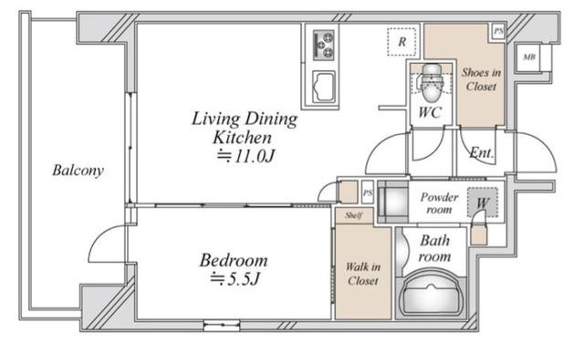間取図(平面図)