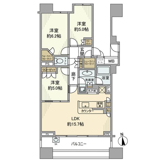 間取図(平面図)
