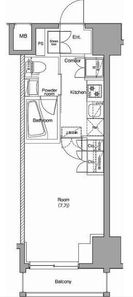 間取図(平面図)