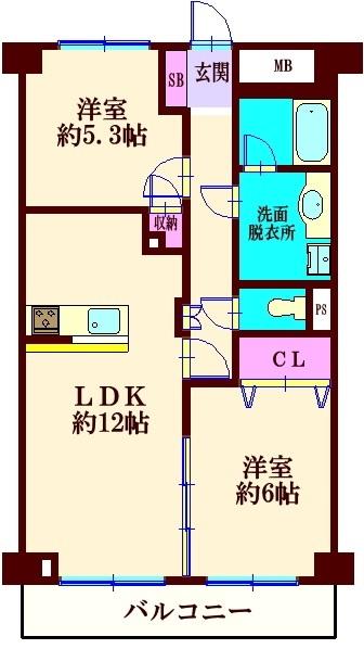 間取図(平面図)