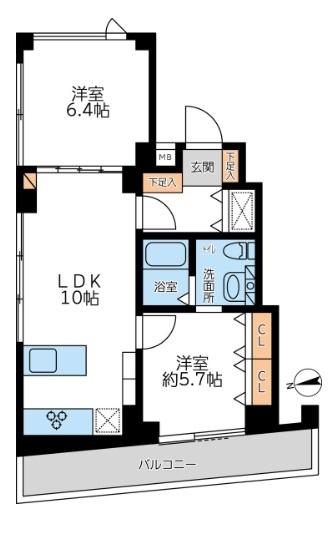 間取図(平面図)