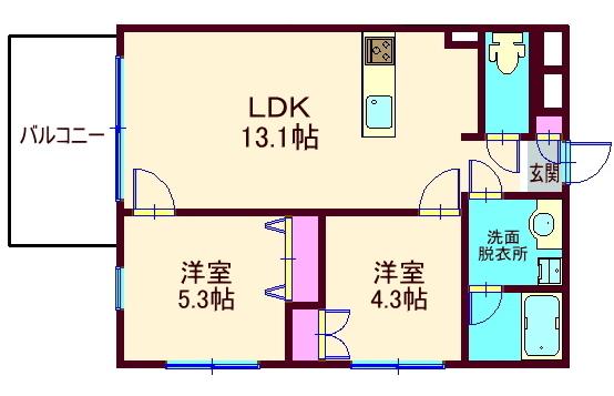 間取図(平面図)