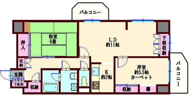 間取図(平面図)