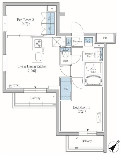 間取図(平面図)