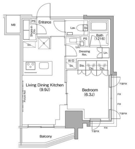 間取図(平面図)