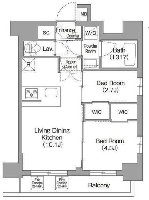 間取図(平面図)