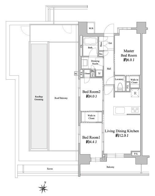 間取図(平面図)