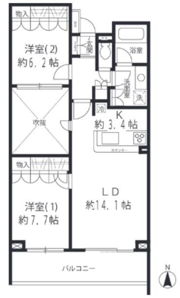 間取図(平面図)