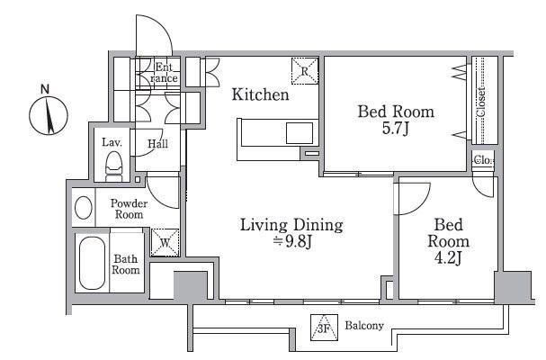 間取図(平面図)