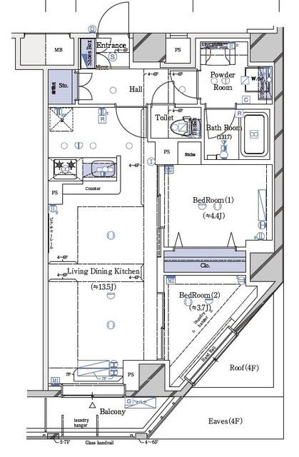 間取図(平面図)