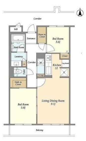 間取図(平面図)