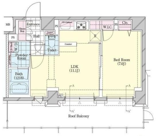 間取図(平面図)