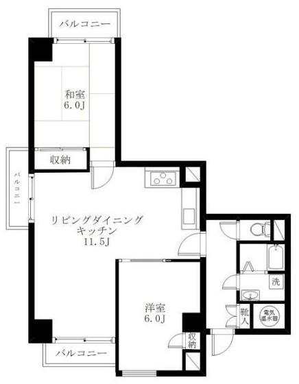 間取図(平面図)