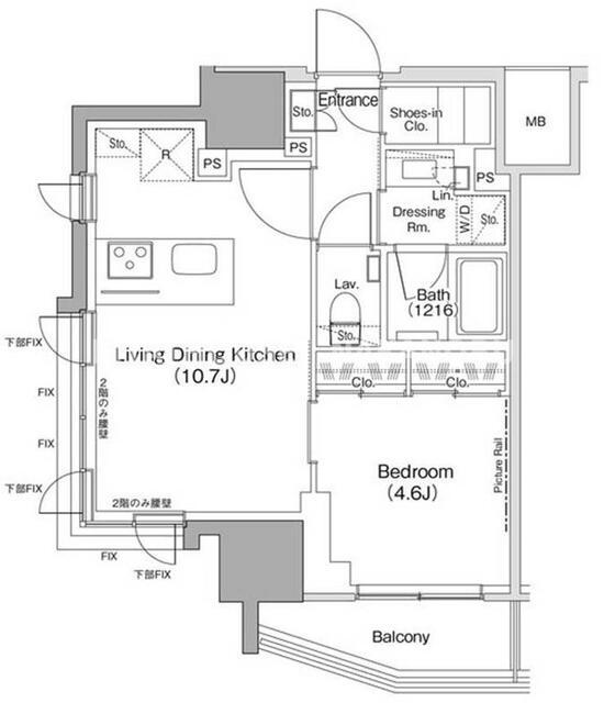 間取図(平面図)