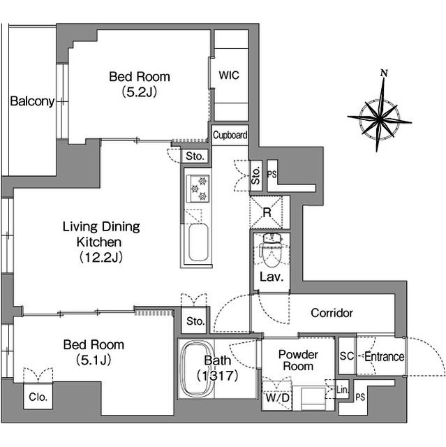 間取図(平面図)
