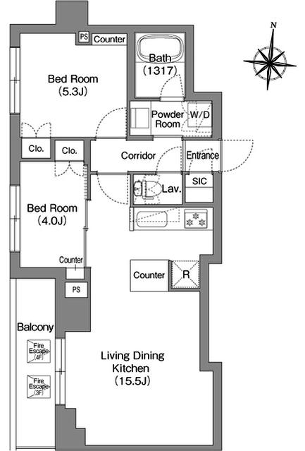 間取図(平面図)