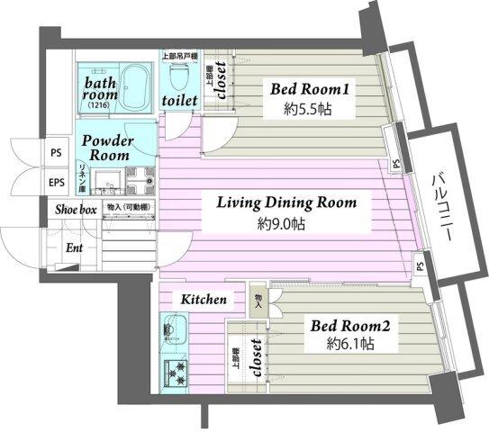 間取図(平面図)