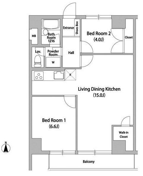 間取図(平面図)