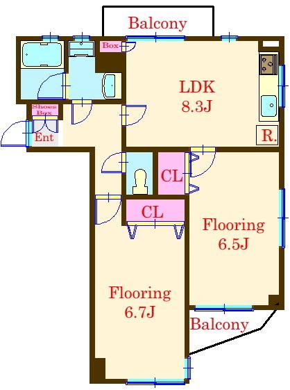 間取図(平面図)