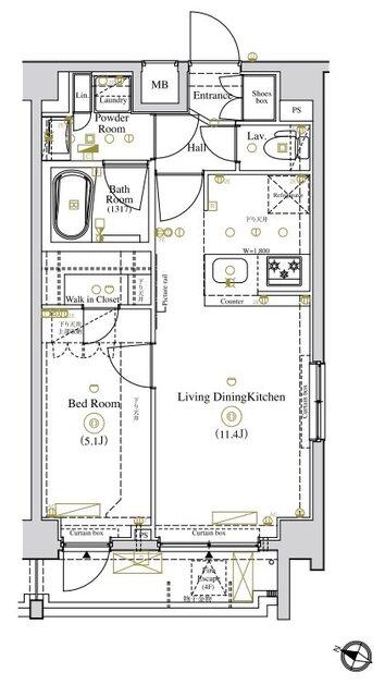 間取図(平面図)