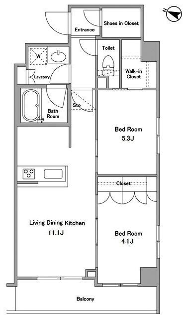 間取図(平面図)