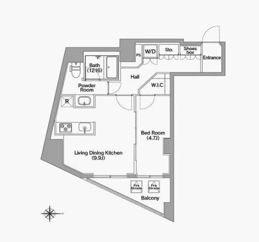 間取図(平面図)