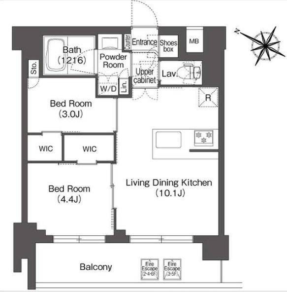 間取図(平面図)