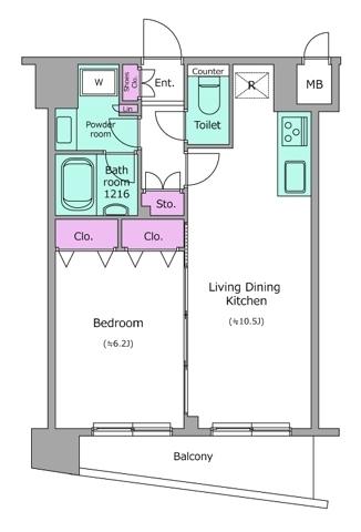 間取図(平面図)