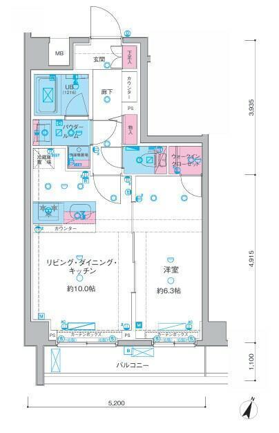 間取図(平面図)