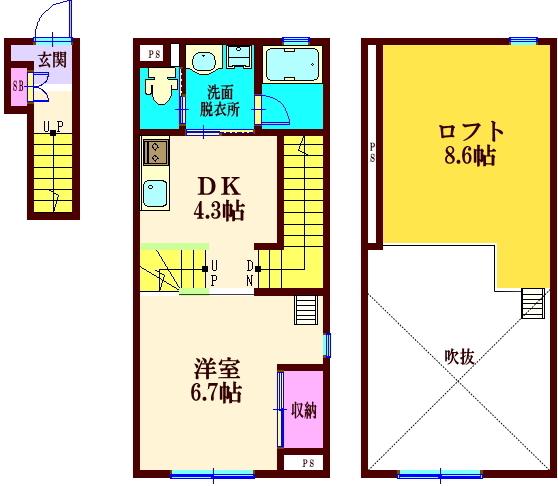 間取図(平面図)