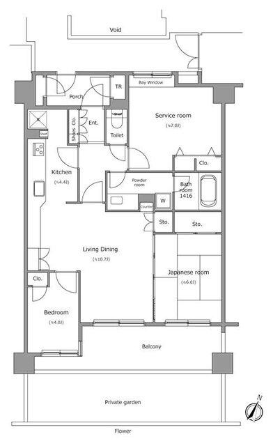 間取図(平面図)