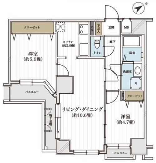 間取図(平面図)