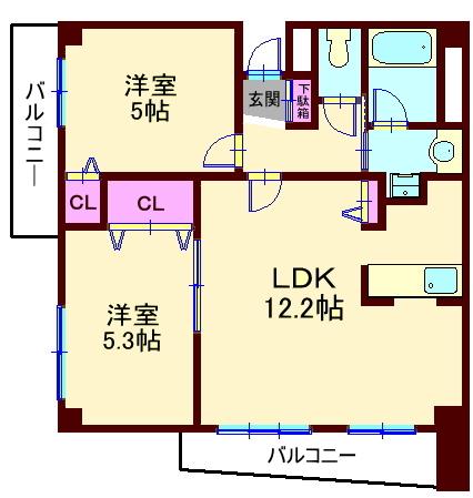 間取図(平面図)