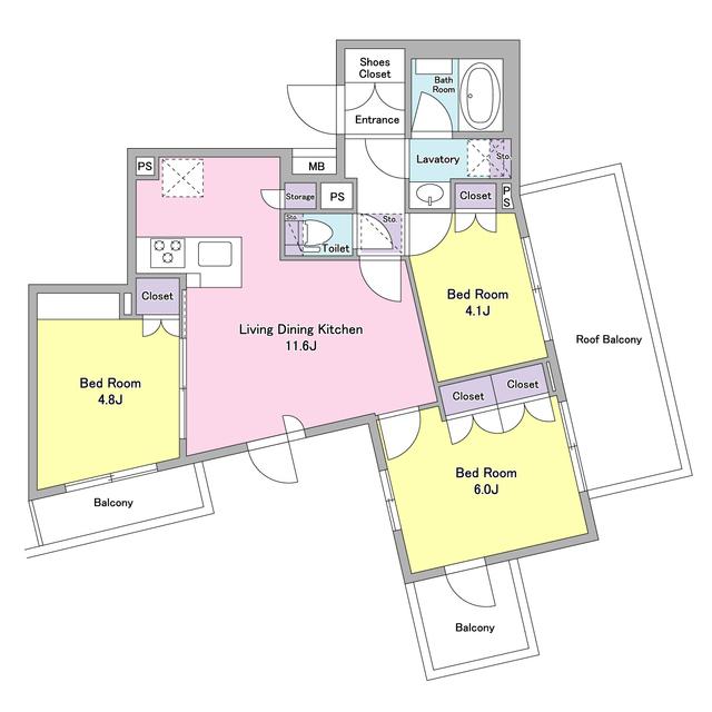 間取図(平面図)