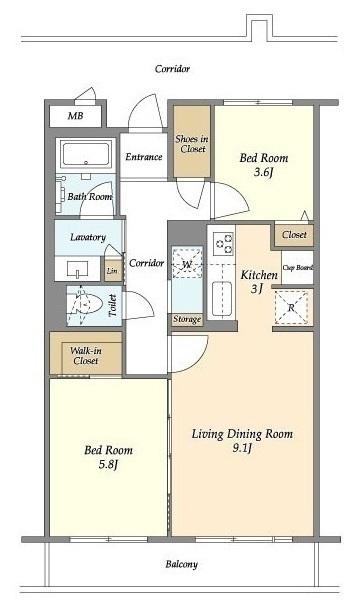 間取図(平面図)