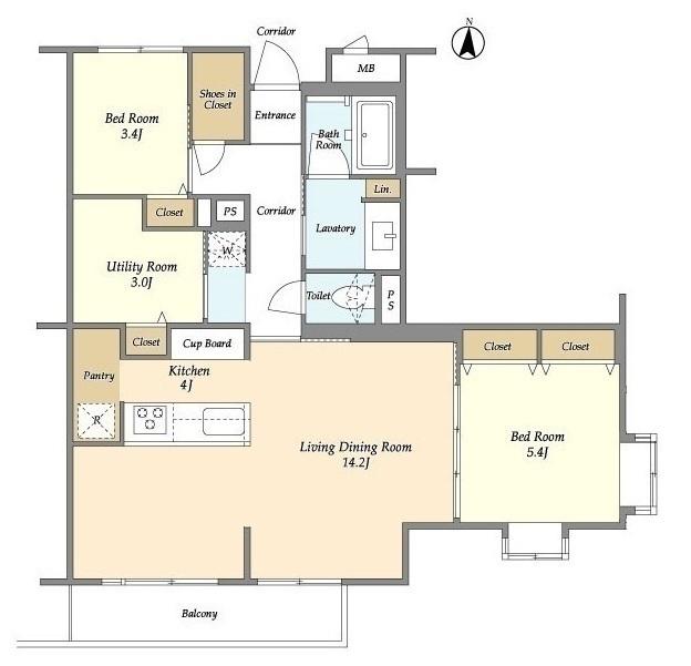 間取図(平面図)